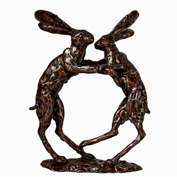 Boxing Hares - Medium